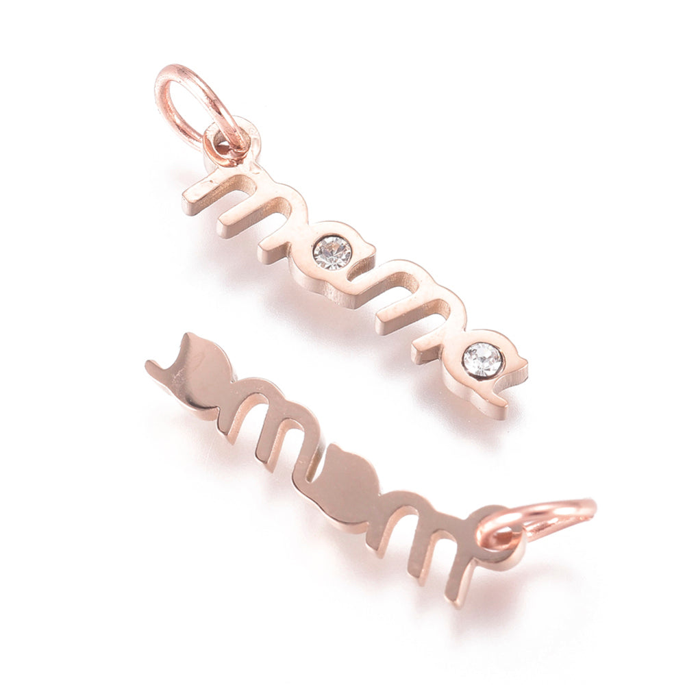 Rose Gold Mama | Charm