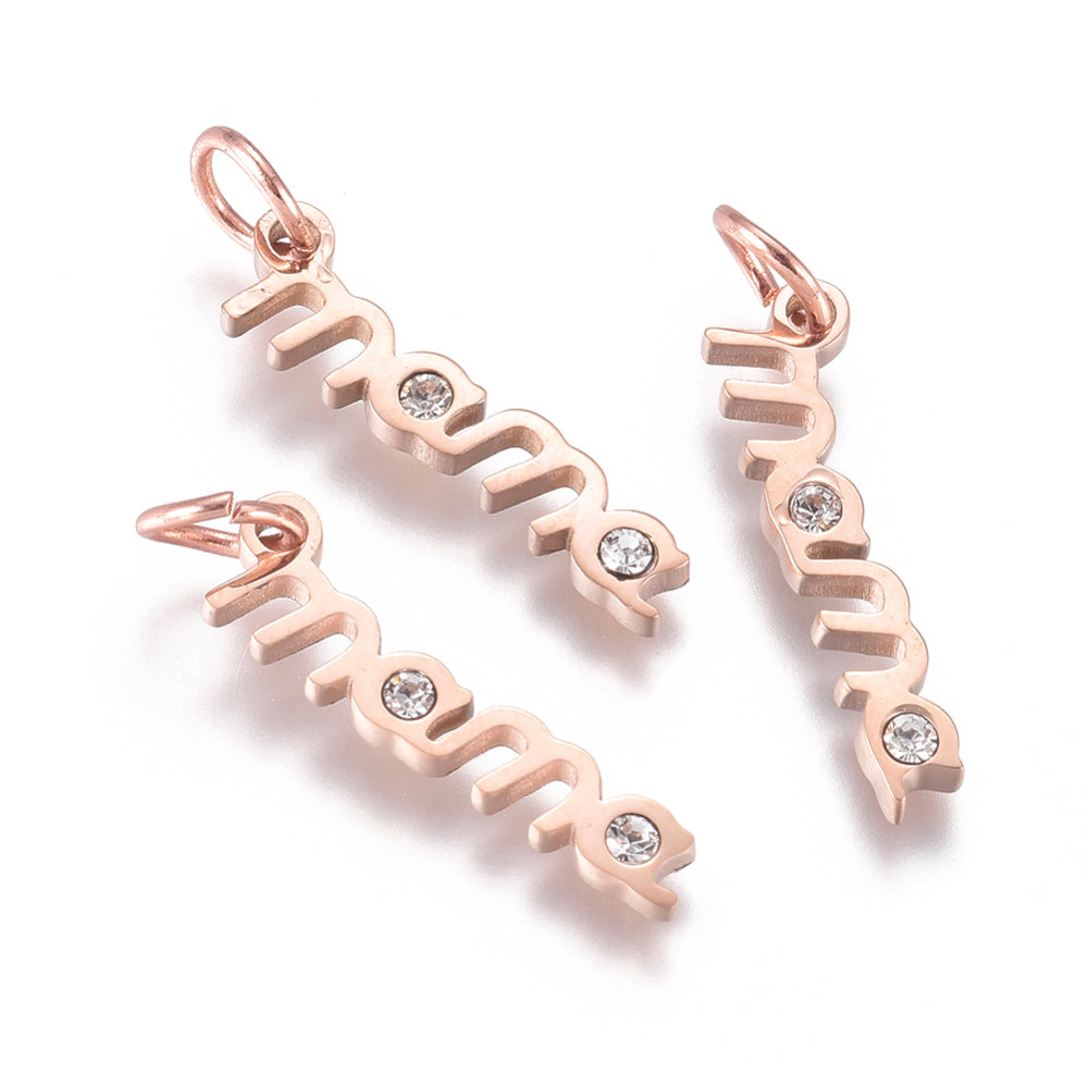 Rose Gold Mama | Charm